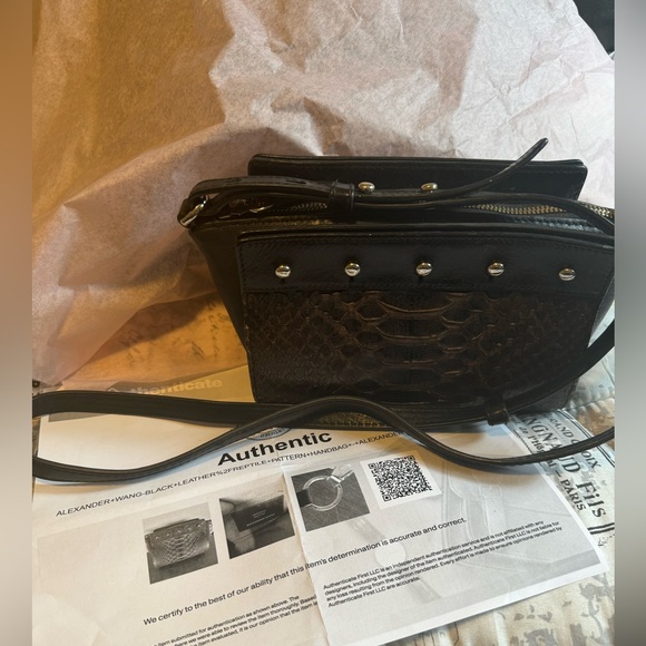 ALEXANDER WANG LIMITED EDITION WITH COA! Retail:$1300 -RARE Crossbody! - Picture 8 of 12